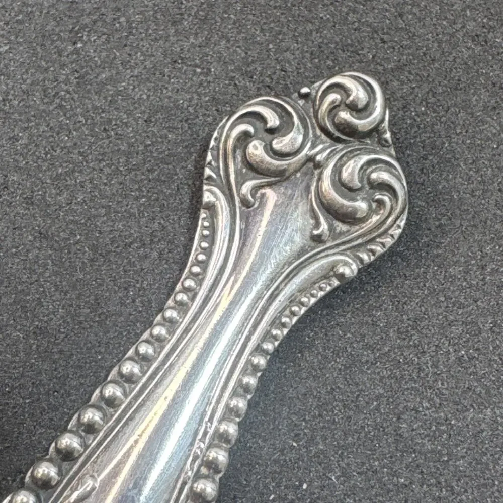 Canterbury by Towle Sterling Silver Pickle Fork Gold Wash Long 8 5/8